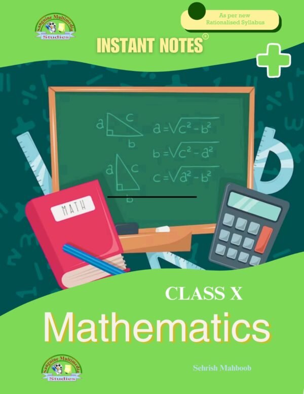 Instant Notes MATH Class 10th - Instant Notes